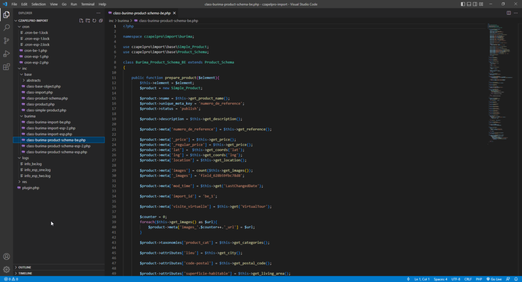 Import nieruchomości z Omnicasa do Woocommerce