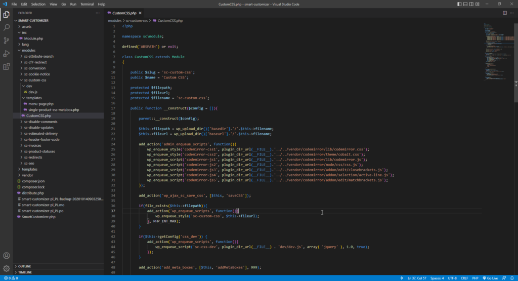 Smart Customizer – multifunkcyjna wtyczka WordPress