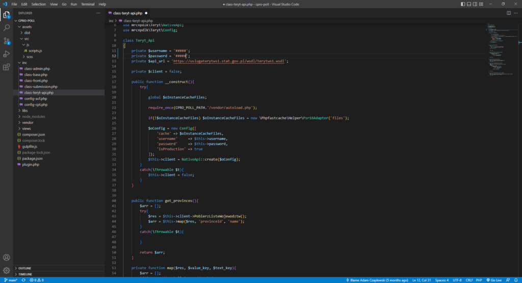 Głosowanie na projekty obywatelskie – WordPress
