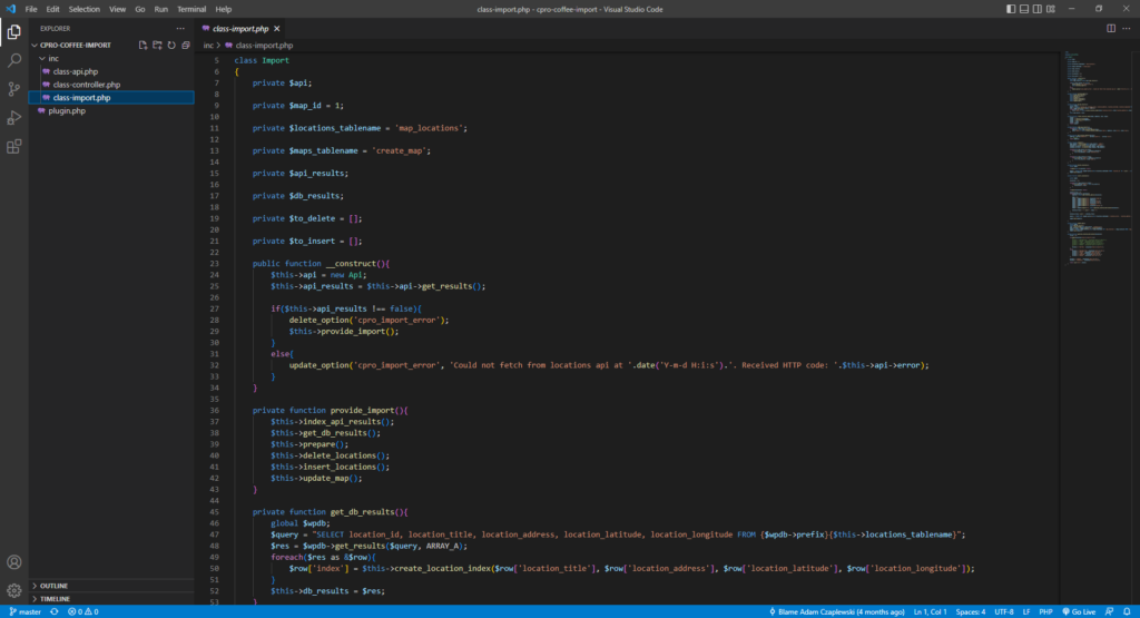 Import z API do WP MAPS PRO